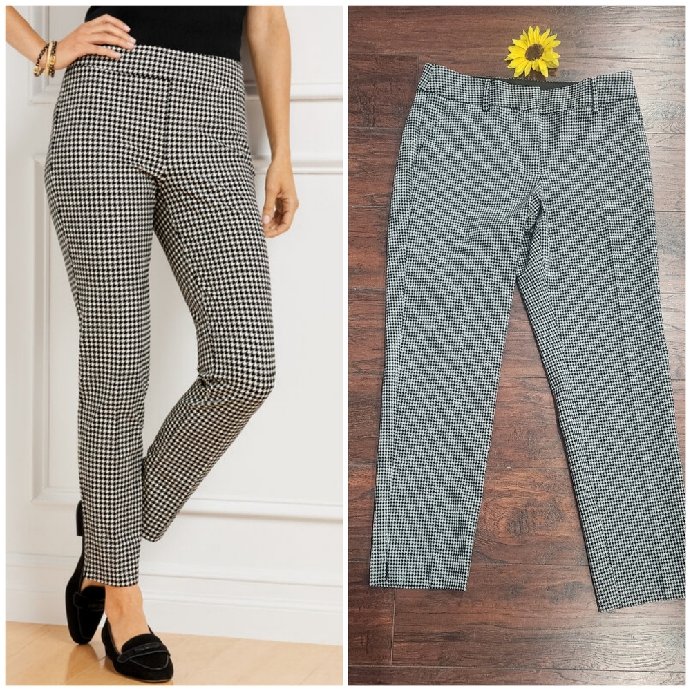 Talbots Hampshire Ankle Pants 🖤🤍 - Picture 2 of 9